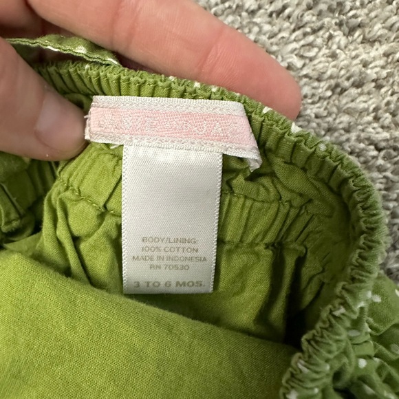 Janie and Jack Green Halter Top - Picture 2 of 2